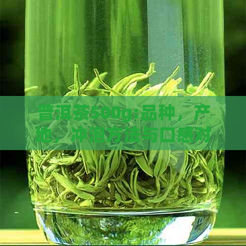 普洱茶500g:品种，产地，冲泡方法与口感对比，如何选择购买及保存指南