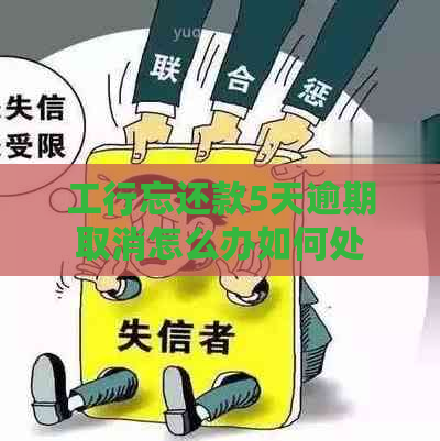 工行忘还款5天逾期取消怎么办如何处理工商银行逾期20天的还款问题？