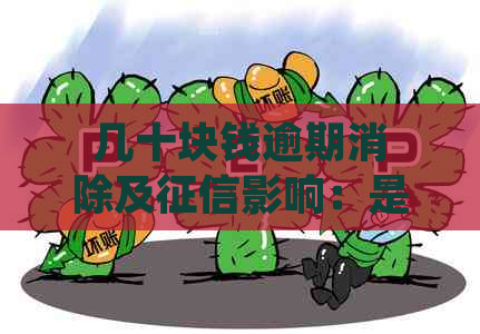 几十块钱逾期消除及影响：是否重要及其解决方法