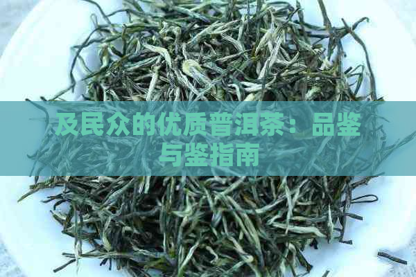 及民众的优质普洱茶：品鉴与鉴指南