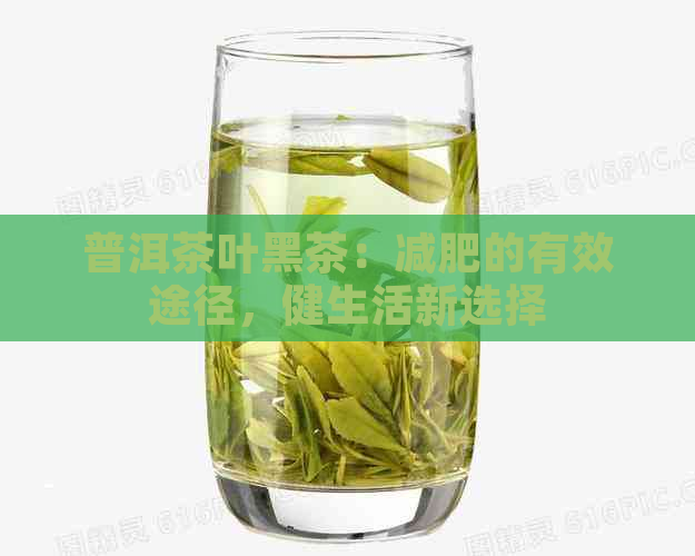 普洱茶叶黑茶：减肥的有效途径，健生活新选择