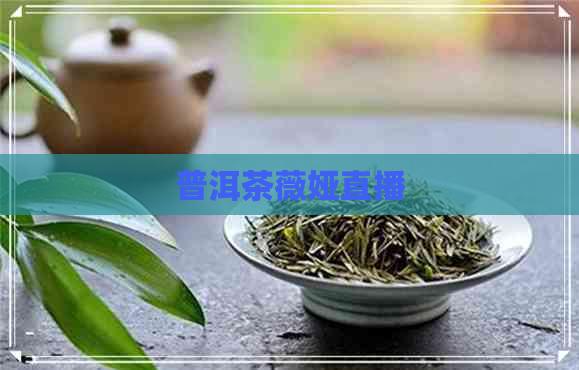 普洱茶薇娅直播