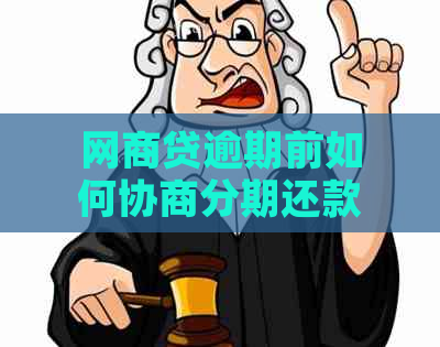 网商贷逾期前如何协商分期还款？