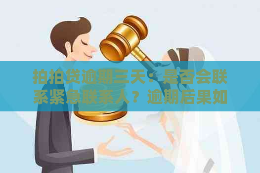 逾期三天：是否会联系紧急联系人？逾期后果如何？如何避免此类情况？