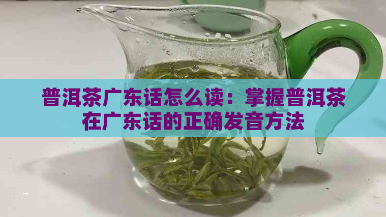 普洱茶广东话怎么读：掌握普洱茶在广东话的正确发音方法