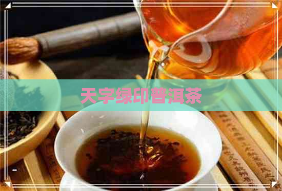 天字绿印普洱茶