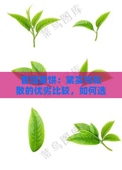 普洱茶饼：紧实与松散的优劣比较，如何选择最适合自己的茶饼？