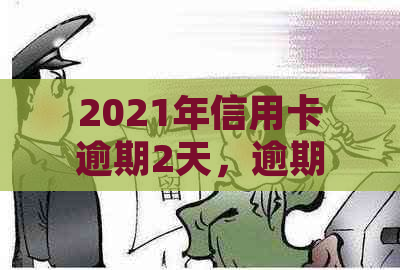 2021年信用卡逾期2天，逾期金额20000元一天，再次强调逾期两天重要性