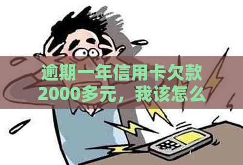 逾期一年信用卡欠款2000多元，我该怎么办？