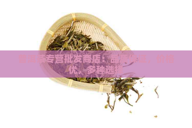 普洱茶专营批发商店：品质保证，价格优，多种选择