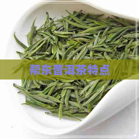 帮东普洱茶特点