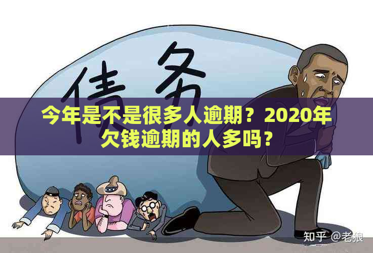 今年是不是很多人逾期？2020年欠钱逾期的人多吗？