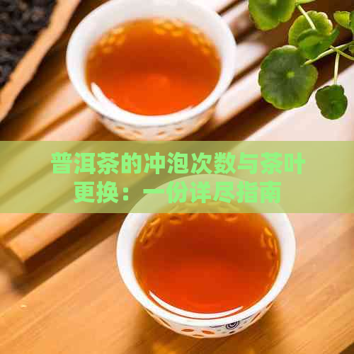 普洱茶的冲泡次数与茶叶更换：一份详尽指南