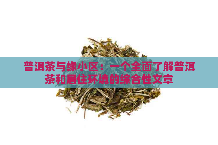 普洱茶与缘小区：一个全面了解普洱茶和居住环境的综合性文章