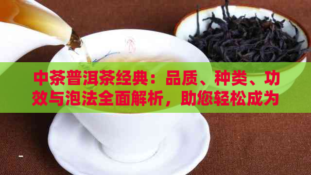 中茶普洱茶经典：品质、种类、功效与泡法全面解析，助您轻松成为普洱茶专家