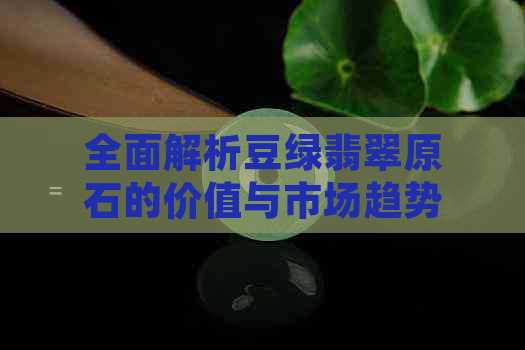 全面解析豆绿翡翠原石的价值与市场趋势，了解其投资潜力与购买建议