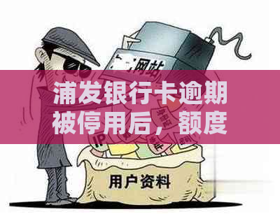 浦发银行卡逾期被停用后，额度恢复及后续影响解答