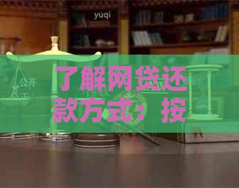 了解网贷还款方式：按月还款是否是唯一选择？还有其他可选方案吗？