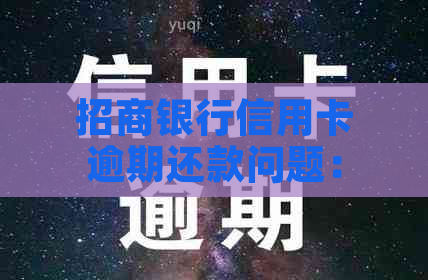 招商银行信用卡逾期还款问题：如何解决显示逾期的困扰，确保信用记录无误？