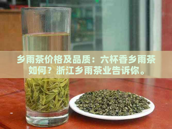 乡雨茶价格及品质：六杯香乡雨茶如何？浙江乡雨茶业告诉你。