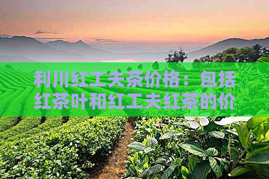 利川红工夫茶价格：包括红茶叶和红工夫红茶的价格信息