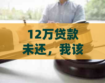 12万贷款未还，我该如何解决这个问题并避免民贷的？