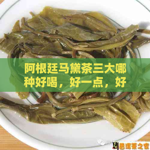 阿根廷马黛茶三大哪种好喝，好一点，好用？