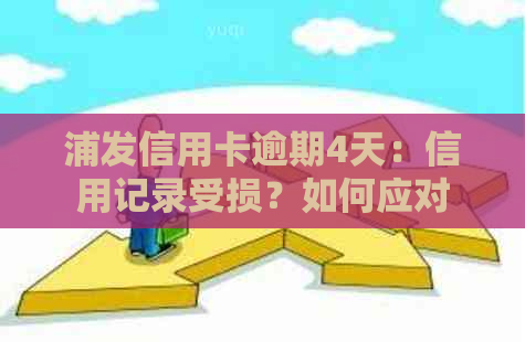 浦发信用卡逾期4天：信用记录受损？如何应对？