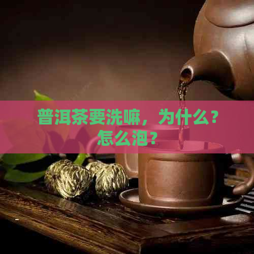 普洱茶要洗嘛，为什么？怎么泡？