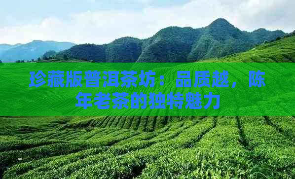 珍藏版普洱茶坊：品质越，陈年老茶的独特魅力