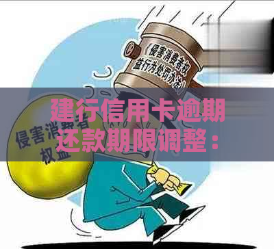 建行信用卡逾期还款期限调整：最多可分多少期？