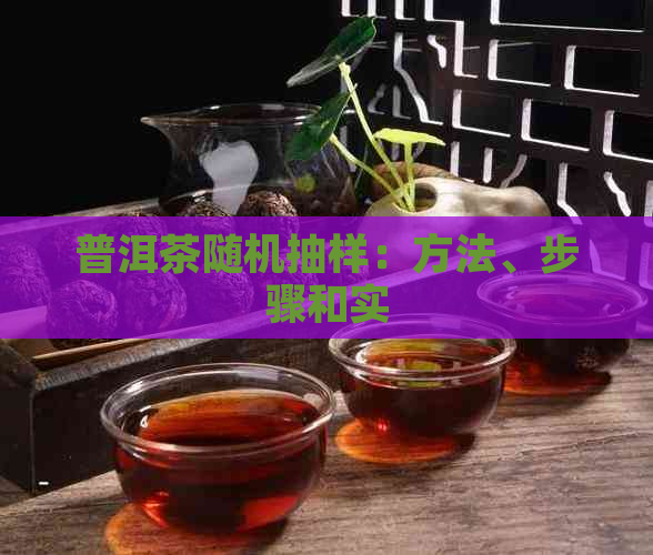 普洱茶随机抽样：方法、步骤和实