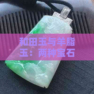 和田玉与羊脂玉：两种宝石的鉴别方法及特点对比分析