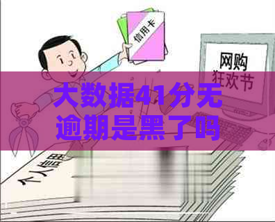 大数据41分无逾期是黑了吗