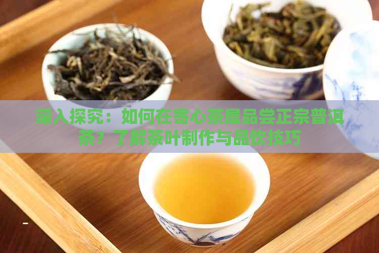 深入探究：如何在寄心茶屋品尝正宗普洱茶？了解茶叶制作与品饮技巧