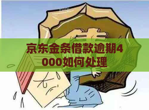 京东金条借款逾期4000如何处理