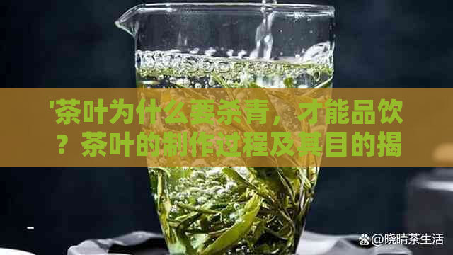 '茶叶为什么要杀青，才能品饮？茶叶的制作过程及其目的揭秘'