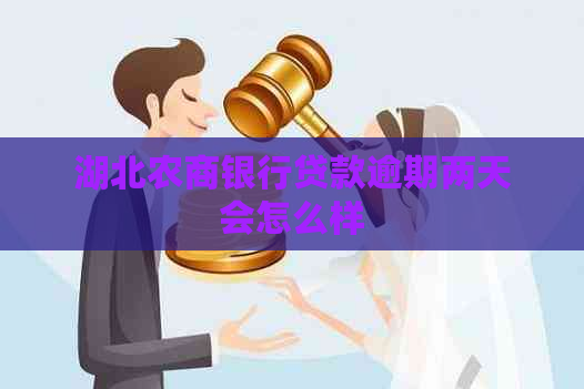 湖北农商银行贷款逾期两天会怎么样