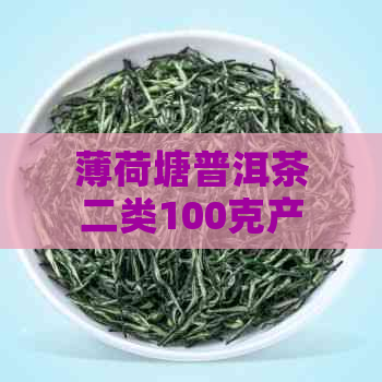 薄荷塘普洱茶二类100克产品详情及价格全面解析，了解这款茶叶的关键信息