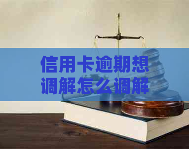 信用卡逾期想调解怎么调解效果更好