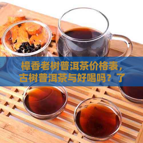 樟香老树普洱茶价格表，古树普洱茶与好喝吗？了解樟香普洱茶的真正含义