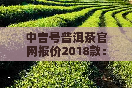 中吉号普洱茶官网报价2018款：龙腾四海，各规格报价一网打尽