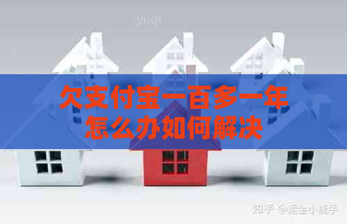 欠支付宝一百多一年怎么办如何解决