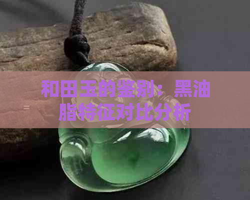 和田玉的鉴别：黑油脂特征对比分析