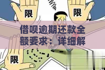 借呗逾期还款全额要求：详细解释与解决办法，让您不再困惑！