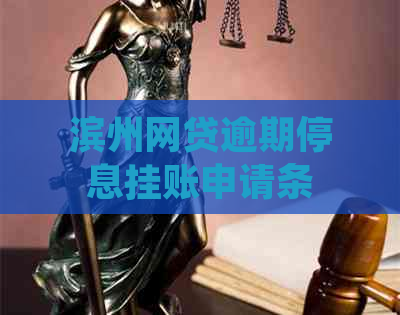 滨州网贷逾期停息挂账申请条件及流程详解