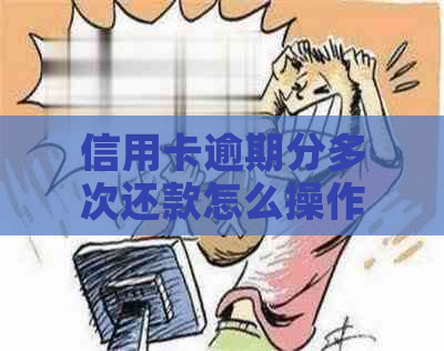 信用卡逾期分多次还款怎么操作