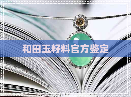 和田玉籽料官方鉴定