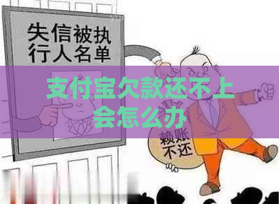 支付宝欠款还不上会怎么办