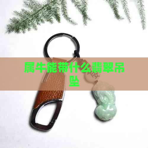 属牛能带什么翡翠吊坠